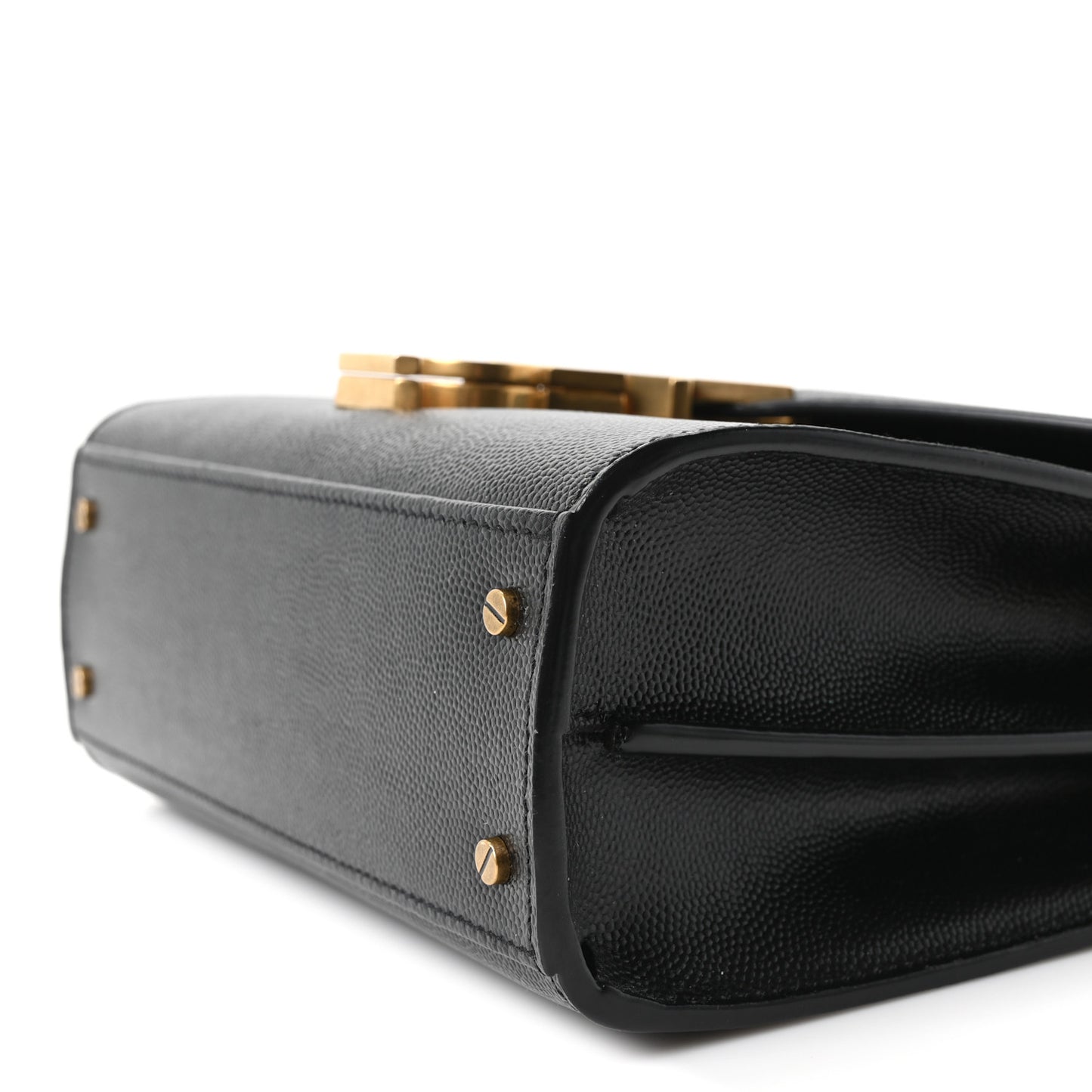 Grain de Poudre Mini Classic Monogram Cassandra Top Handle Black
