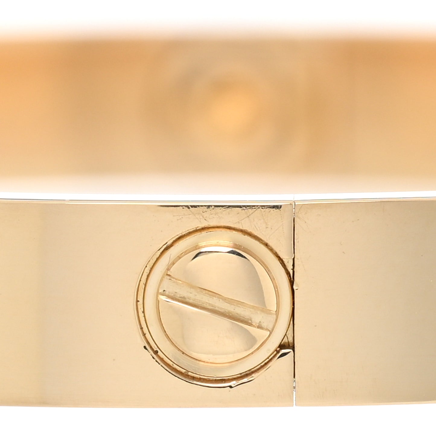 18K Yellow Gold LOVE Bracelet 17