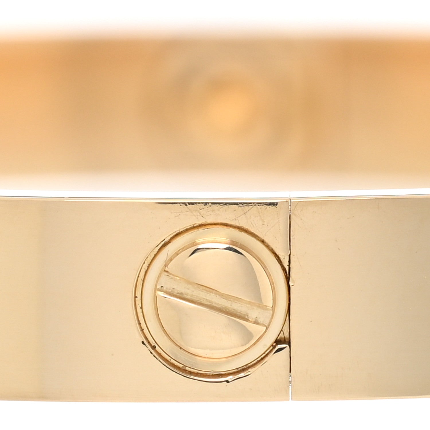Cartier 18K Yellow Gold LOVE Bracelet 17 7 of 9