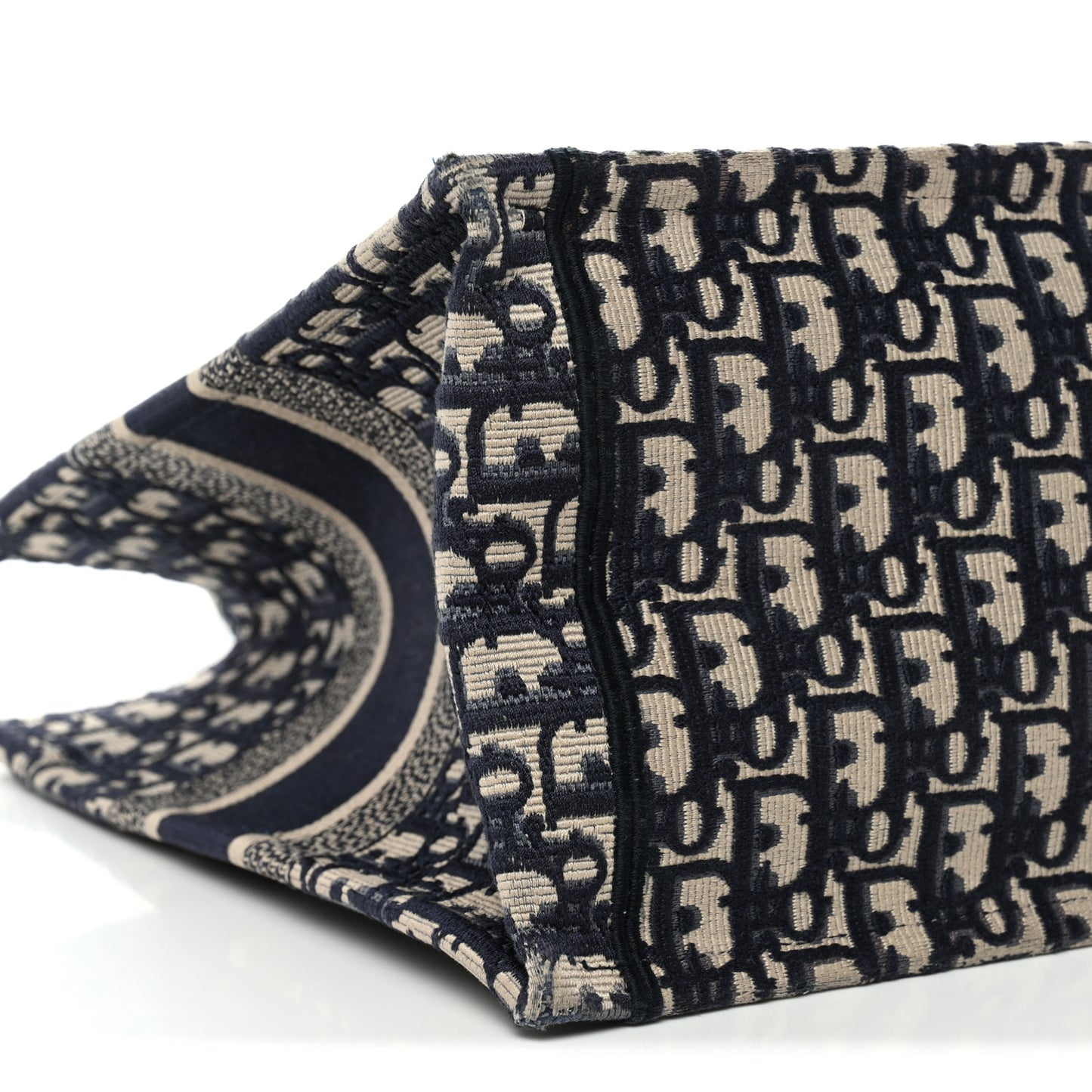 Oblique Medium Book Tote Blue Multicolor