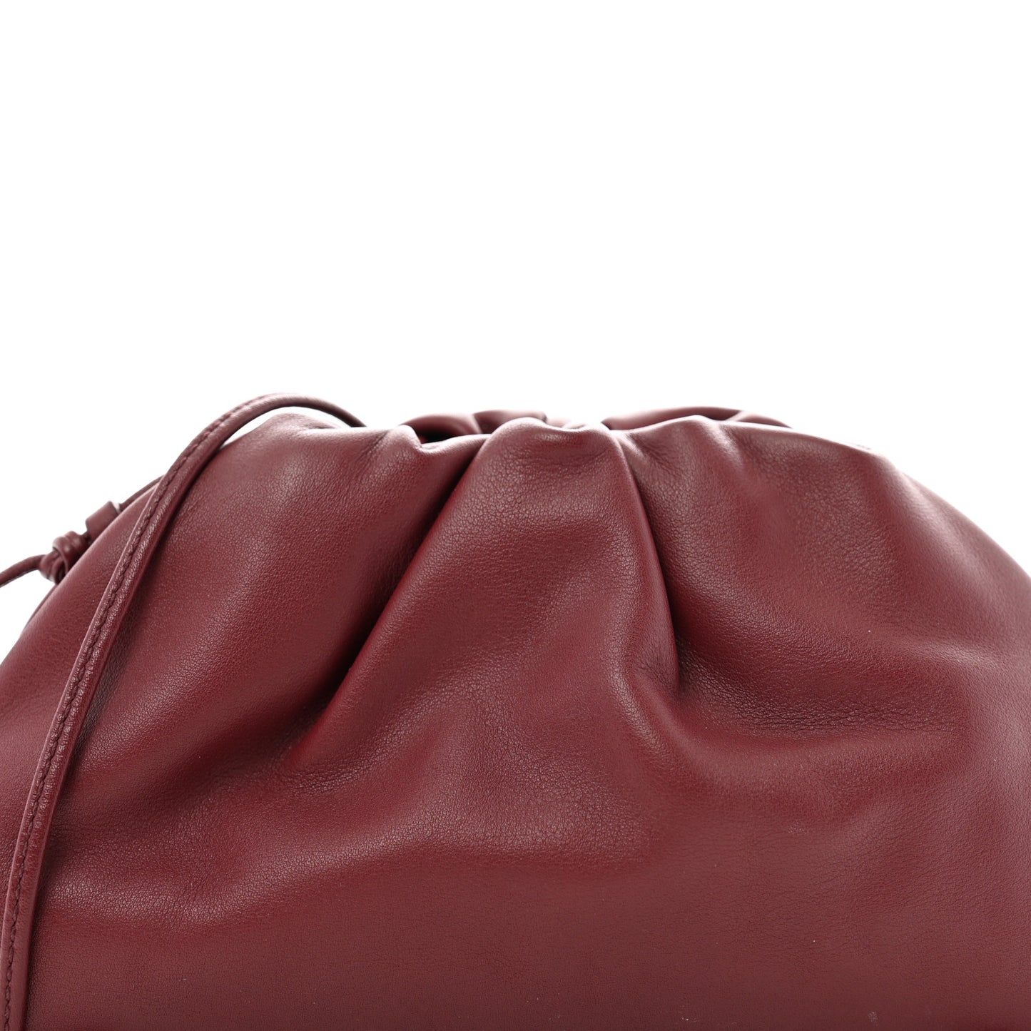 Butter Calfskin The Mini Pouch Bordeaux