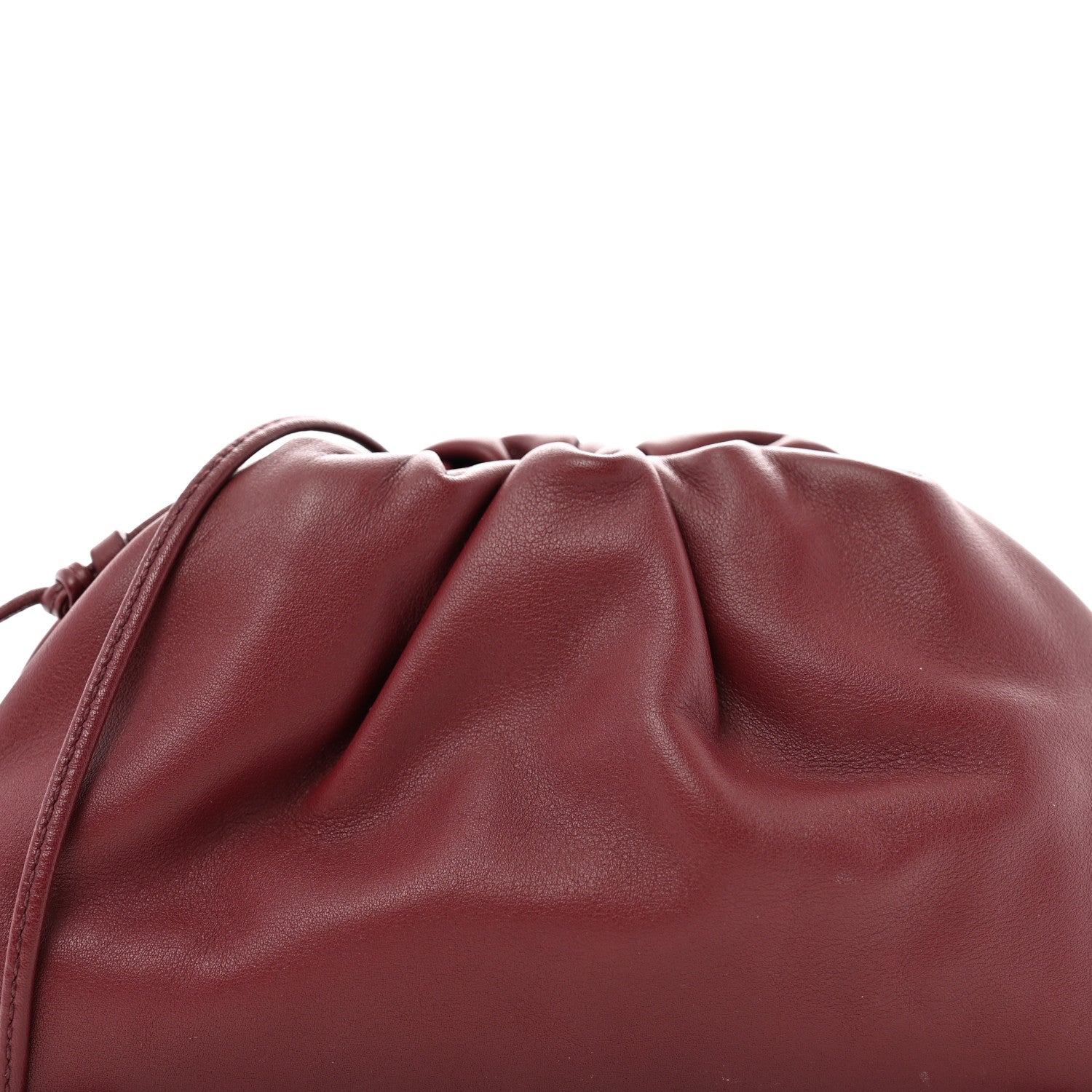 Bottega Veneta Butter Calfskin The Mini Pouch Bordeaux 8 of 10