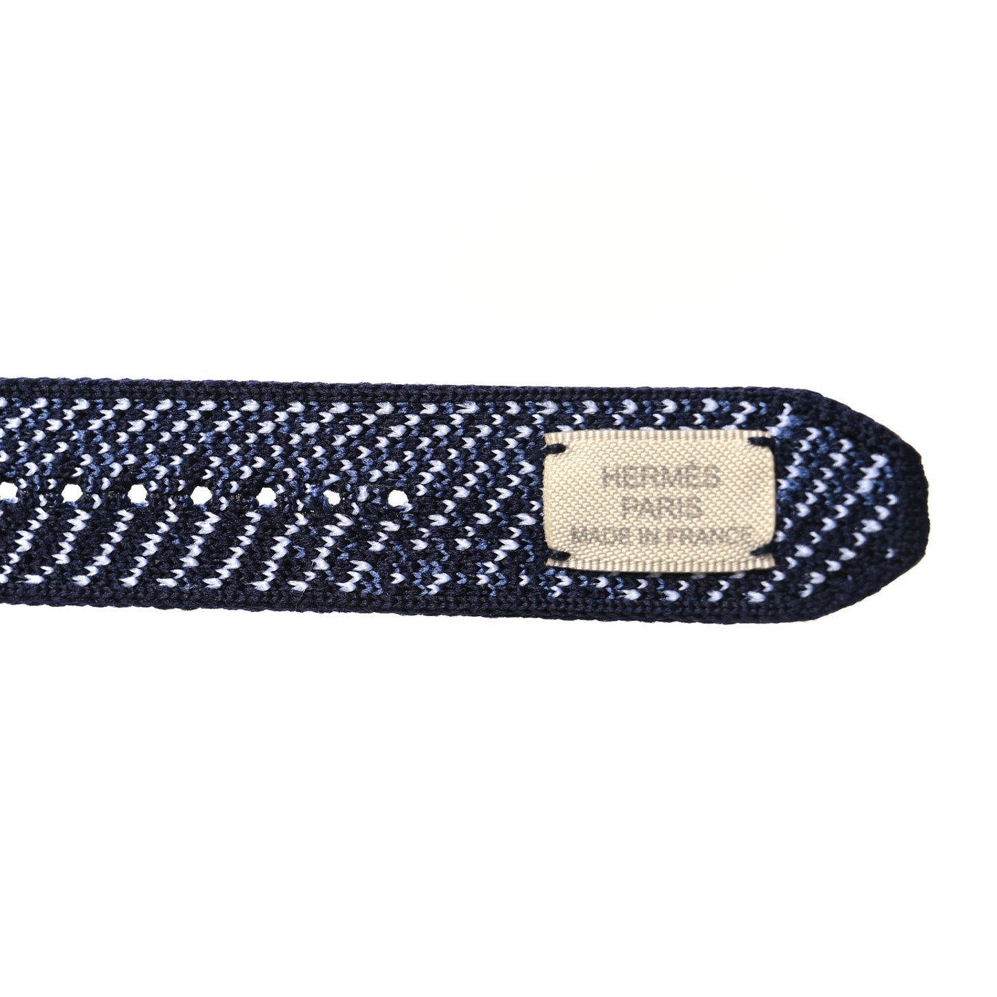 Nylon Weave Faubourg Apple Watch Single Tour Band Bleu Nuit