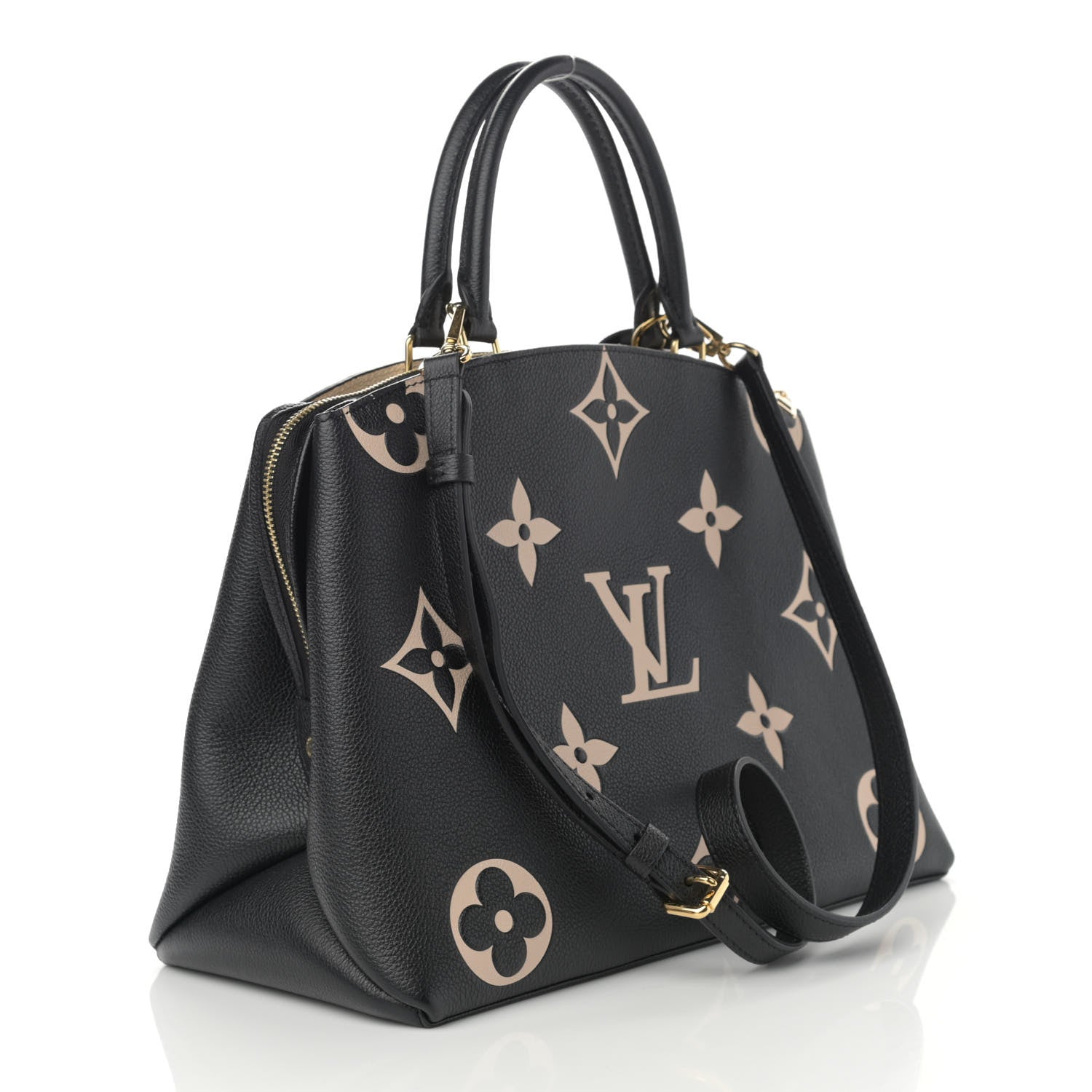Louis Vuitton Empreinte Monogram Giant Grand Palais Black Beige 3 of 9