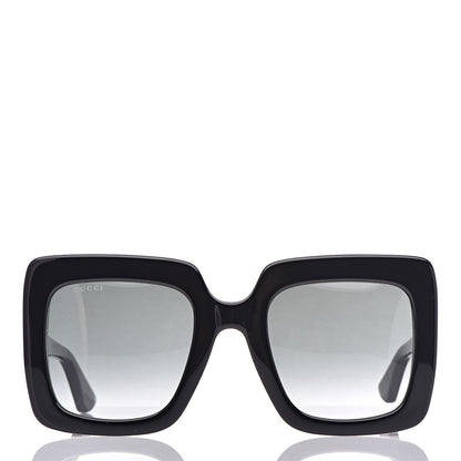 Gucci Acetate Oversize Sunglasses GG0328S Black 2 of 10