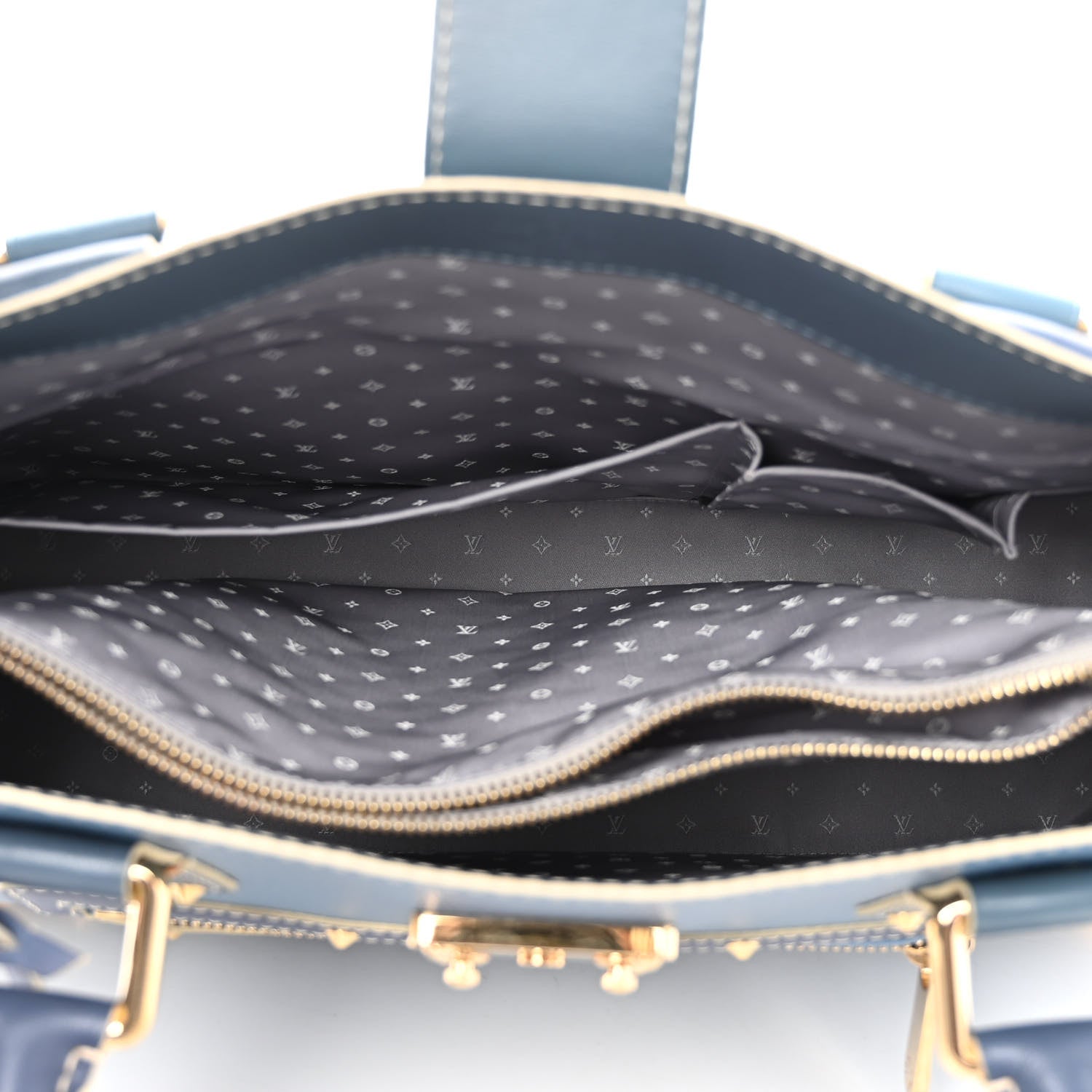 Louis Vuitton Suhali Le Fabuleux Blue 5 of 9