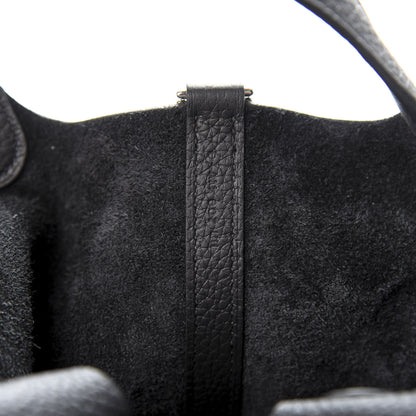 Hermes Taurillon Clemence Picotin Lock 18 PM Black 7 of 11