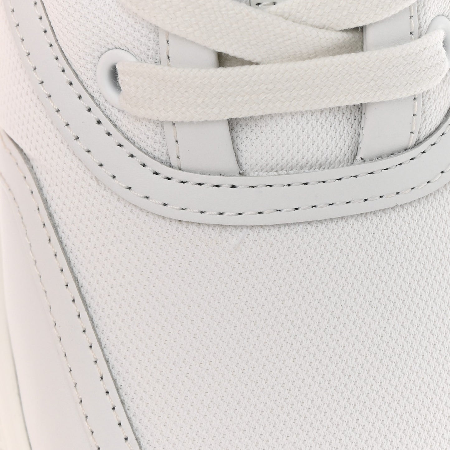 Mesh Calfskin Womens Giga Sneakers 38 White