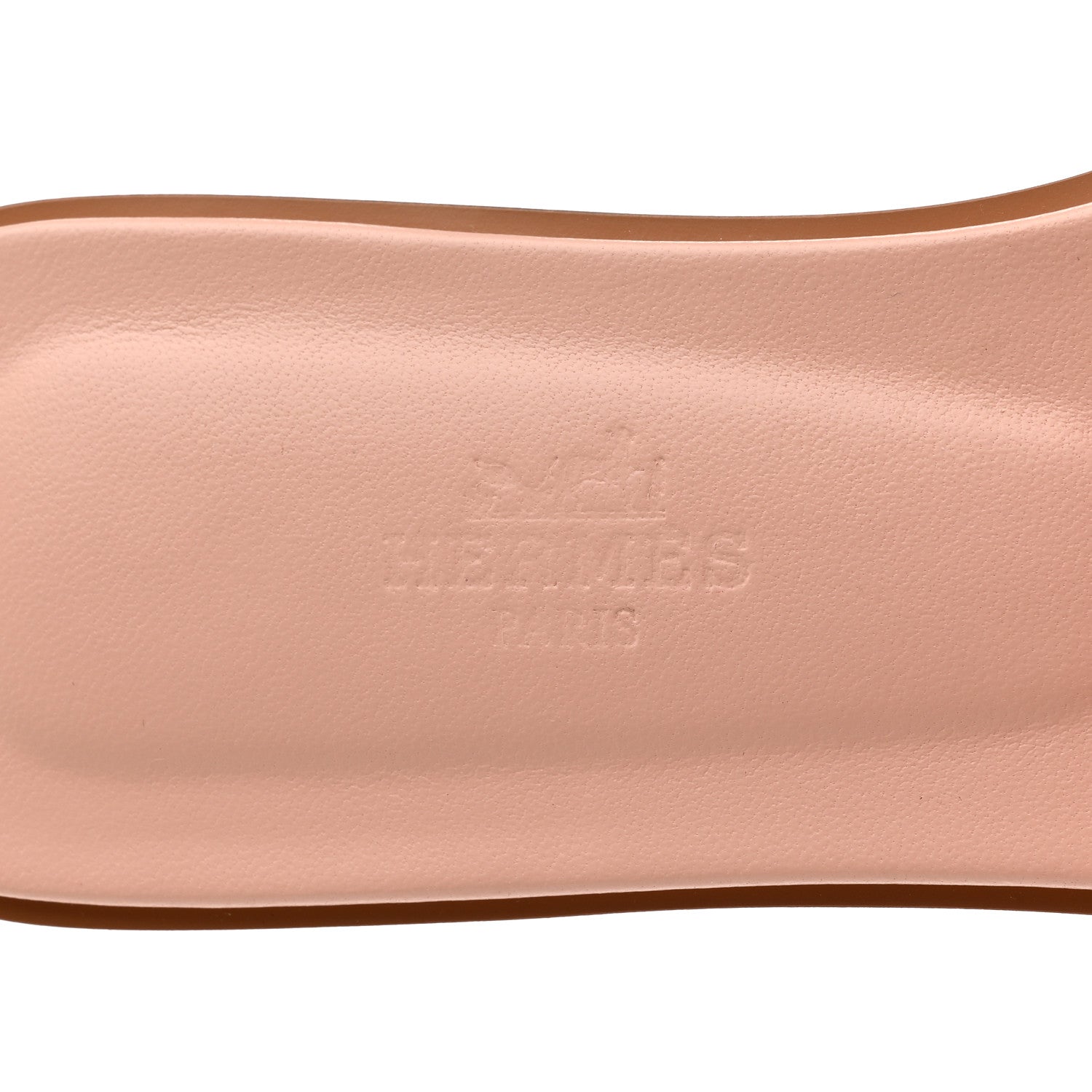 Hermes Epsom Oran Sandals 36.5 Rose Pale 7 of 9