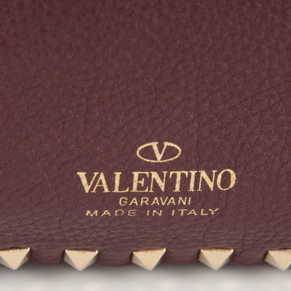 Valentino Garavani Grained Calfskin Medium Rockstud Reversible Tote Light Cuir Rubin 8 of 8