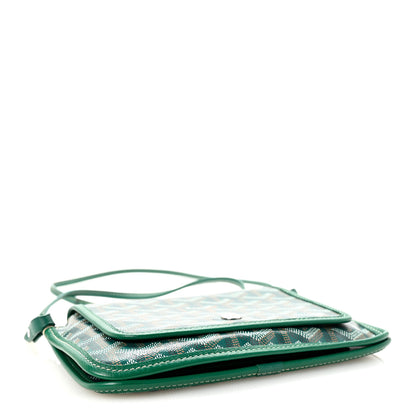Goyard Goyardine Plumet Wallet Clutch Green 4 of 11