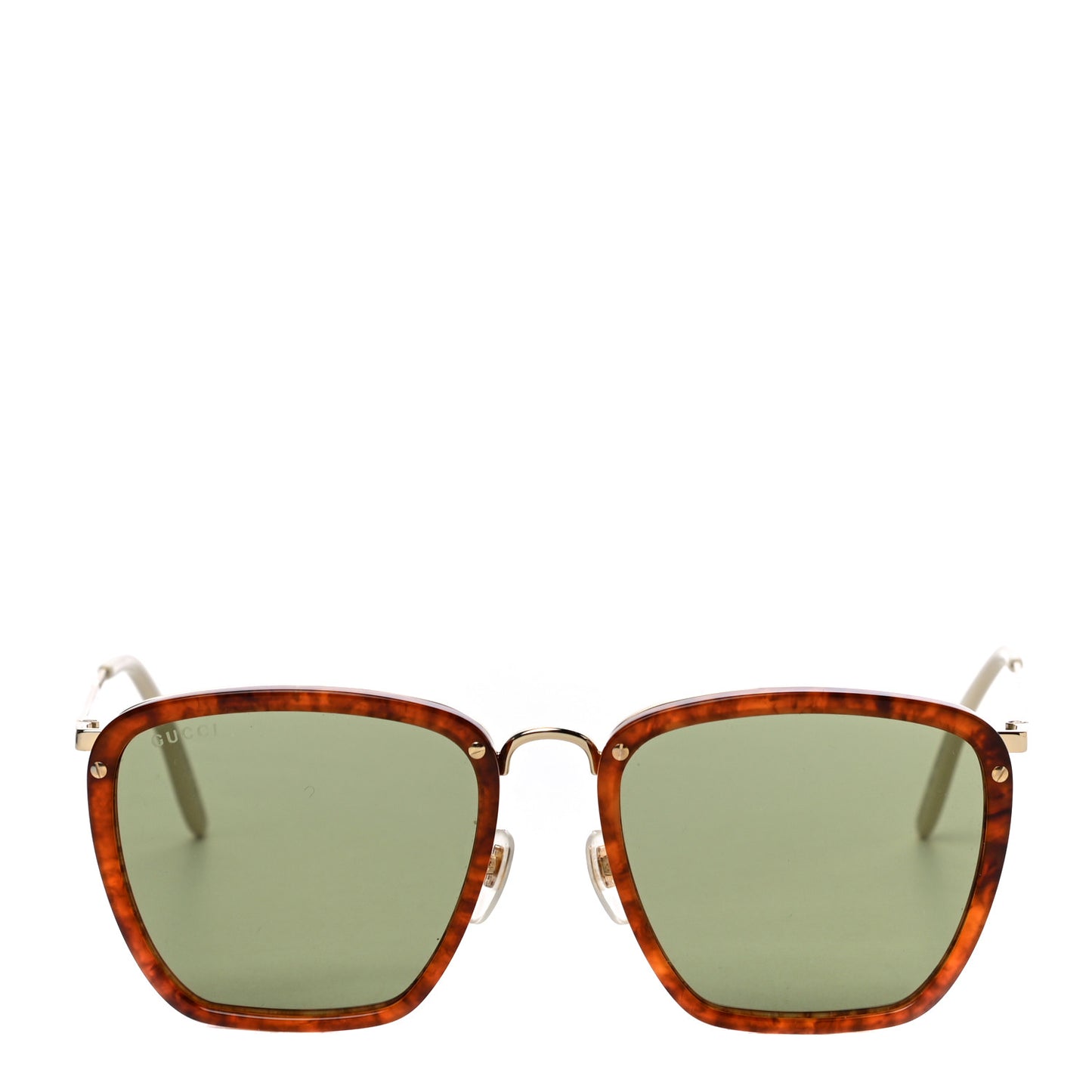 Square Frame Sunglasses GG0673S Tortoise