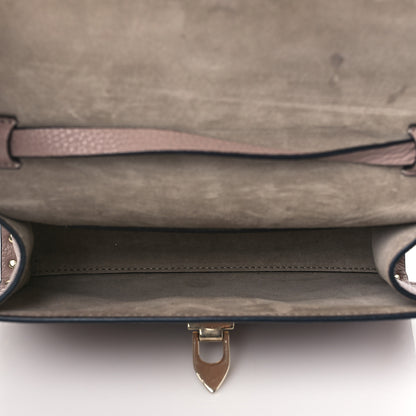 Valentino Garavani Pebbled Calfskin Medium Rockstud Flip Lock Crossbody Bag Poudre 5 of 9