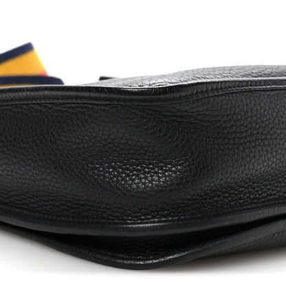 Hermes Taurillon Clemence Amazone Evelyne III PM Bleu Nuit 9 of 10