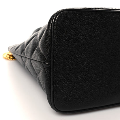 Chanel Caviar Quilted Medallion Tote Black 9 of 10