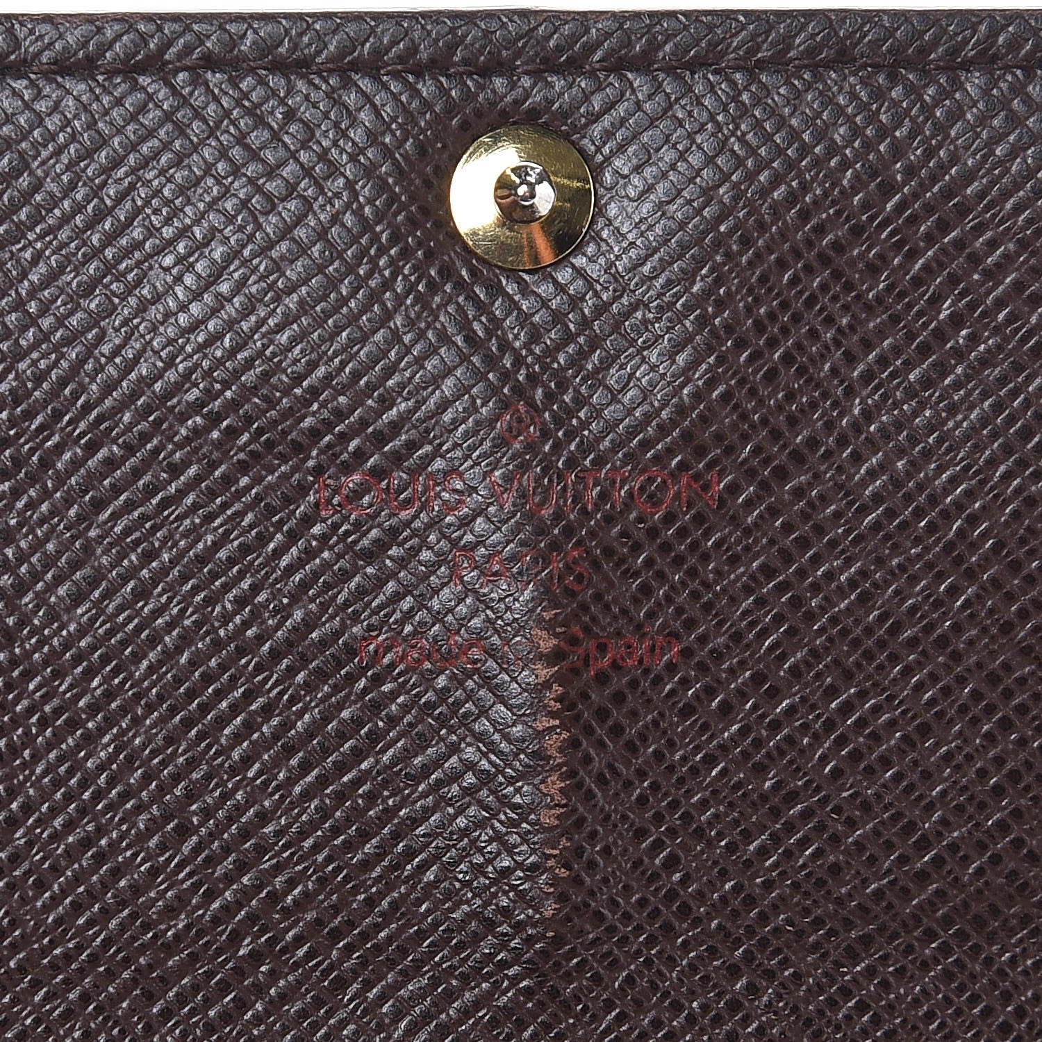 Louis Vuitton Damier Ebene Sarah Wallet 6 of 7