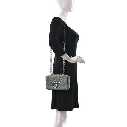 Christian Dior Tweed Macrocannage Small Caro Bag Light Green 2 of 9
