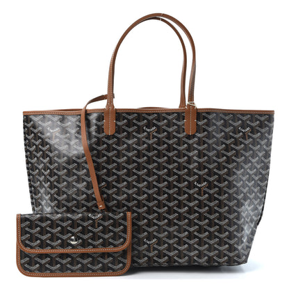 Goyard Goyardine Saint Louis PM Black Gold 1 of 7