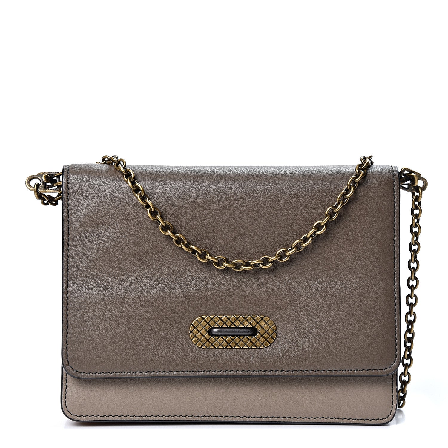 Bottega Veneta Nappa Chain Wallet Shadow 1 of 9