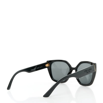 Prada Cat Eye Sunglasses SPR 24X Black 4 of 8