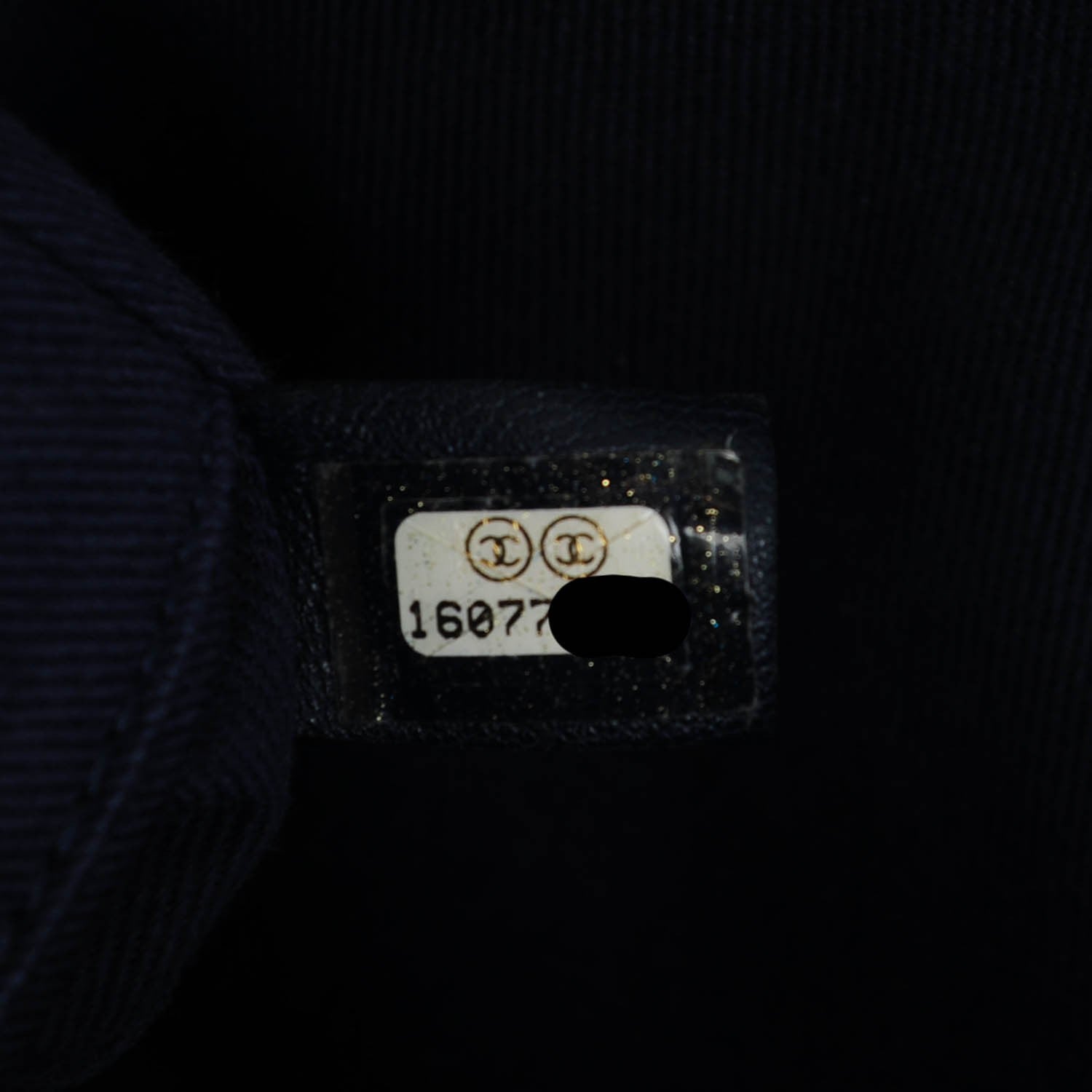 Chanel Canvas Small Deauville Tote Denim Blue 7 of 8