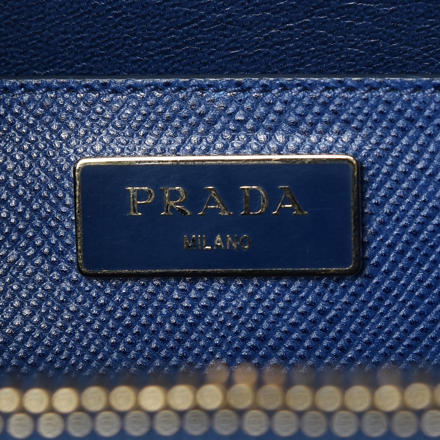 Saffiano Cuir Open Promenade Tote Bluette