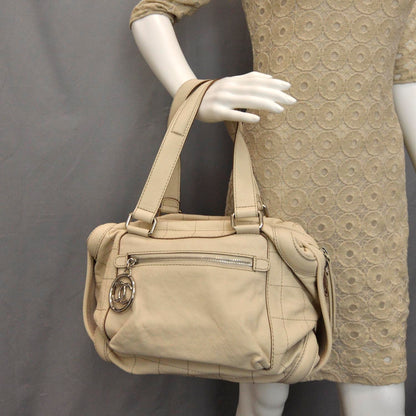 Chanel Leather Essential Bowler Ivory 2 of 8
