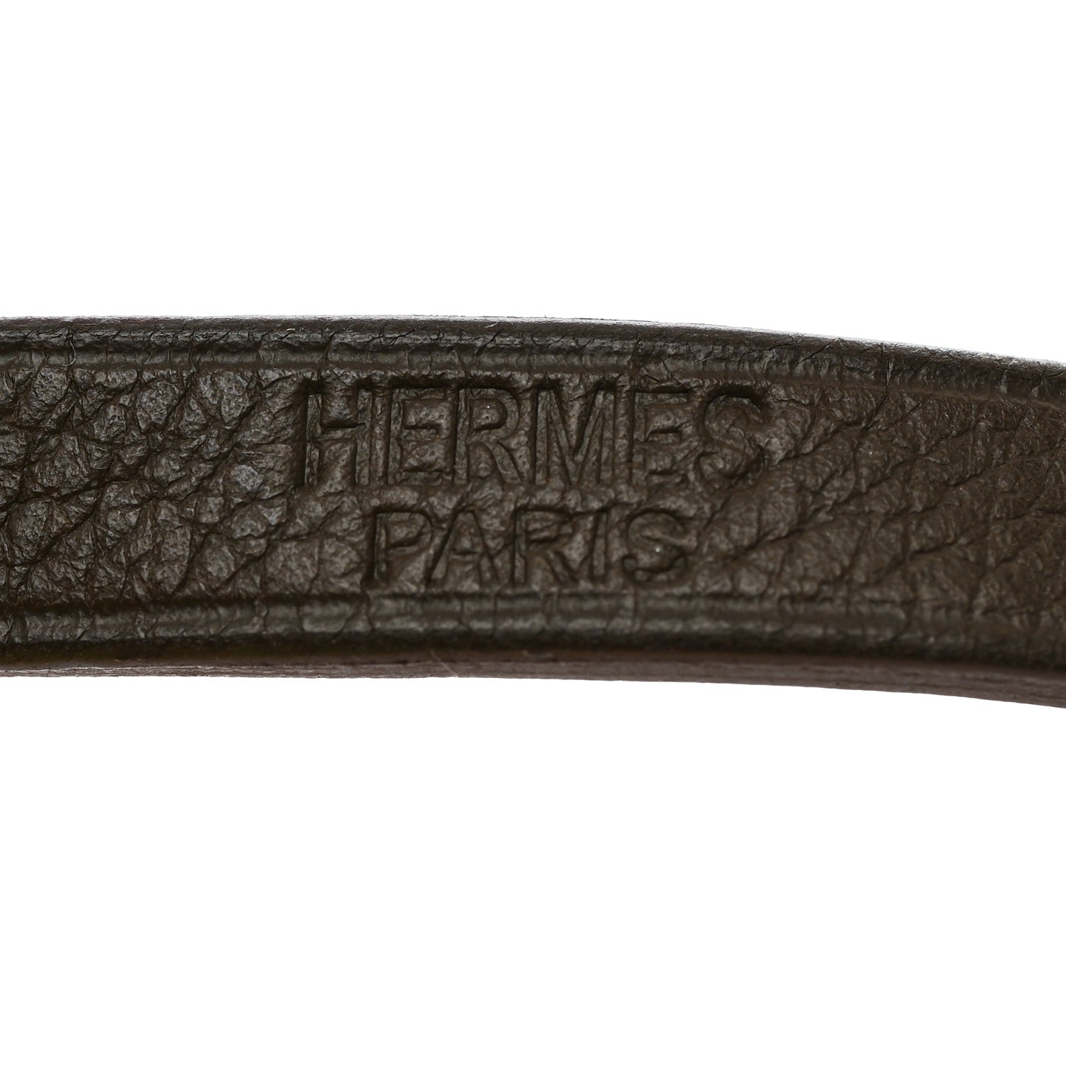 Hermes Swift 3MM Hapi Triple Tour Wrap Bracelet S Eucalyptus 5 of 7