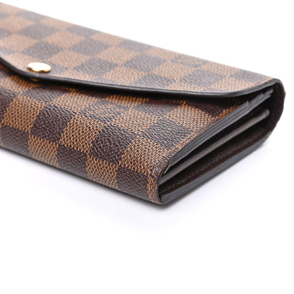 Louis Vuitton Damier Ebene Sarah Wallet NM 8 of 9