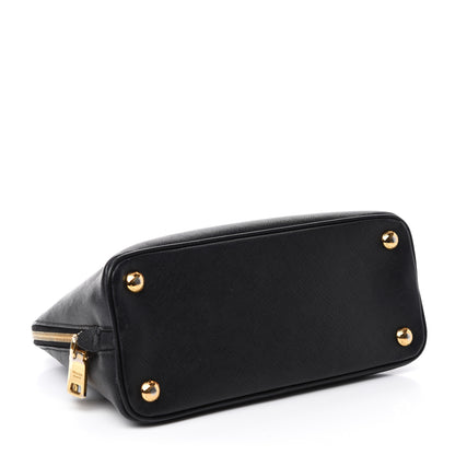 Prada Saffiano Lux Small Promenade Tote Black 4 of 11