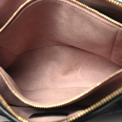 Louis Vuitton Lambskin Embossed Monogram Coussin PM Black 6 of 11