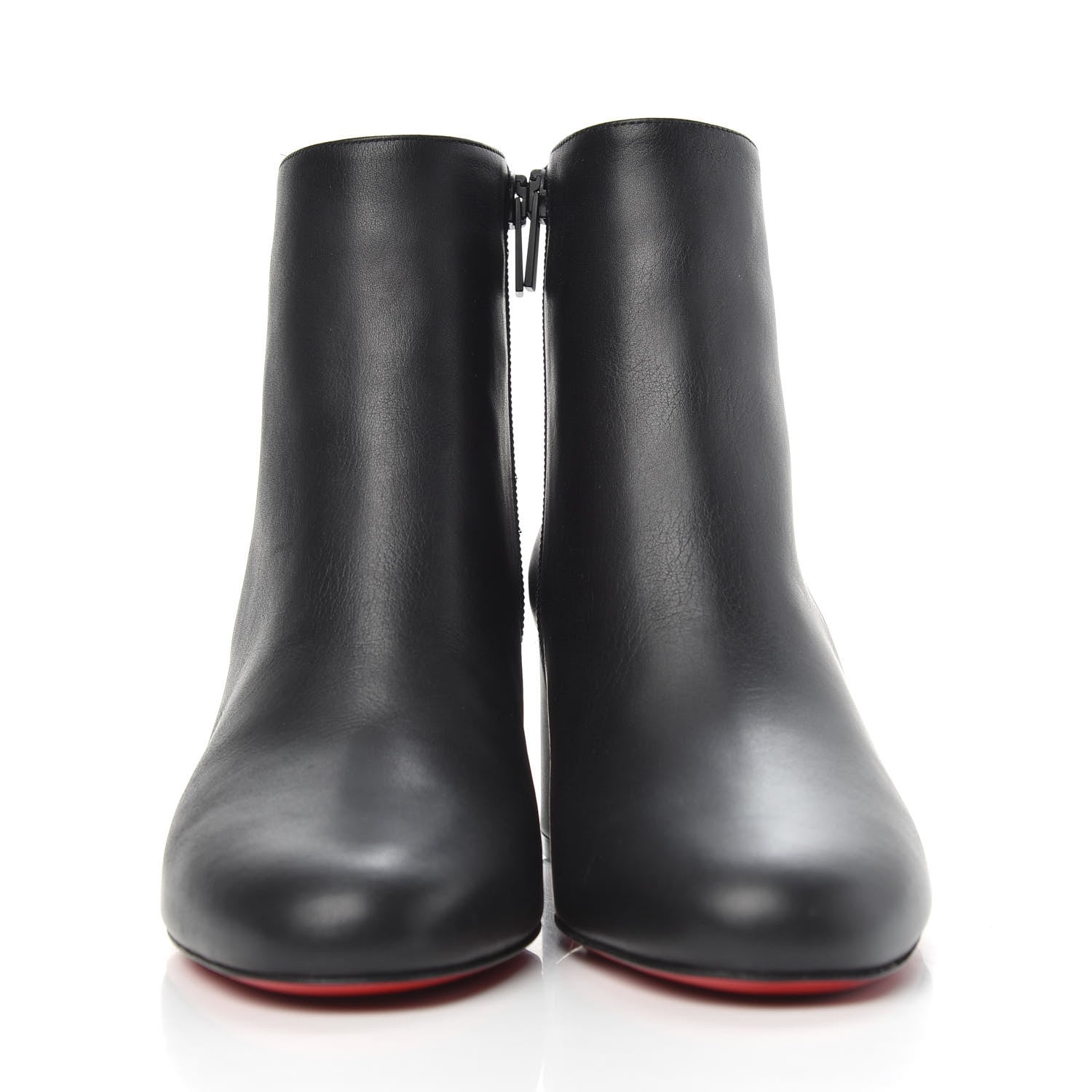 Christian Louboutin Calfskin Turela 55 Ankle Boots 37.5 Black 3 of 8