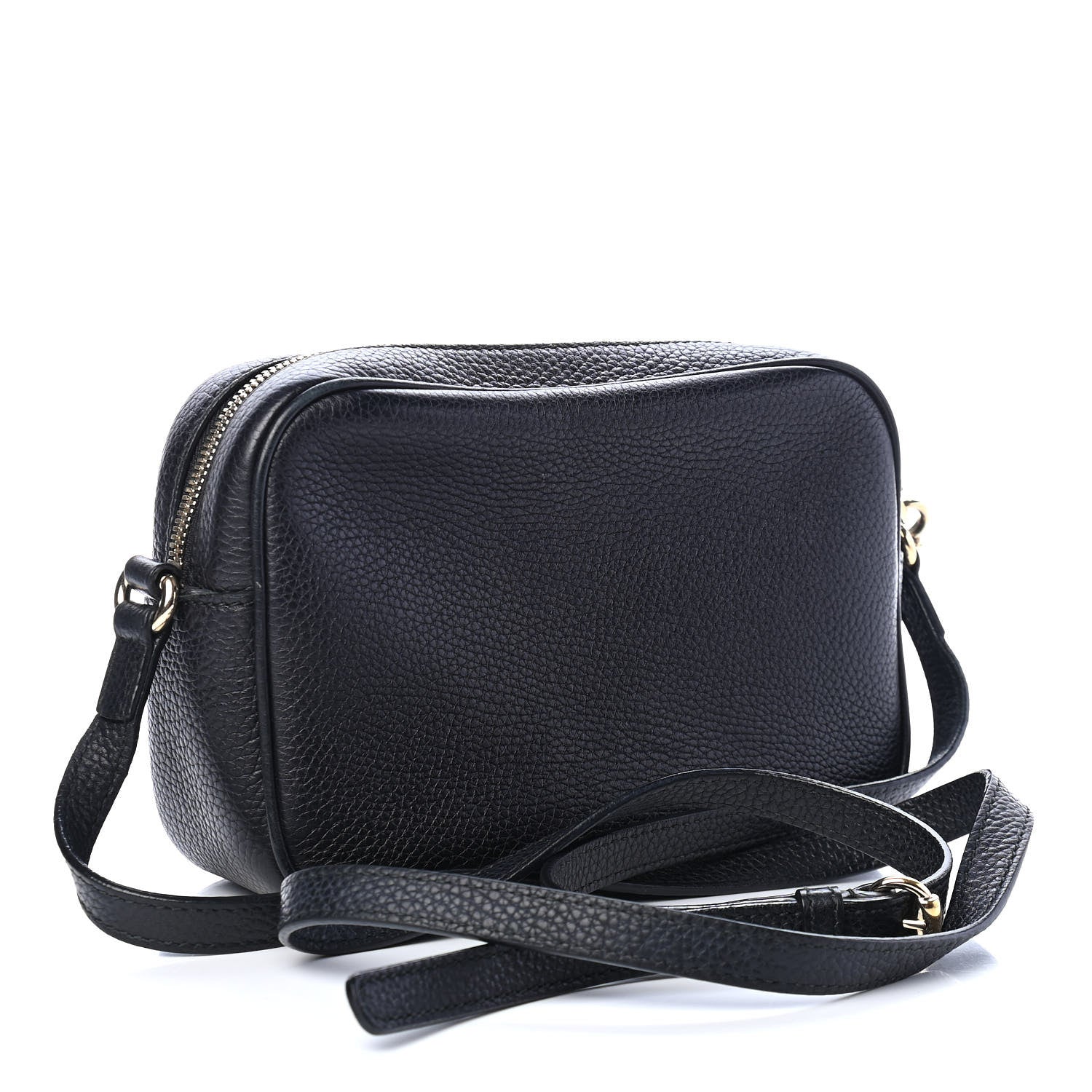 Gucci Pebbled Calfskin Small Soho Disco Bag Black 3 of 9