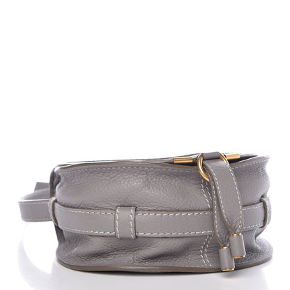 Chloe Calfskin Mini Marcie Round Crossbody Bag Cashmere Grey 4 of 11