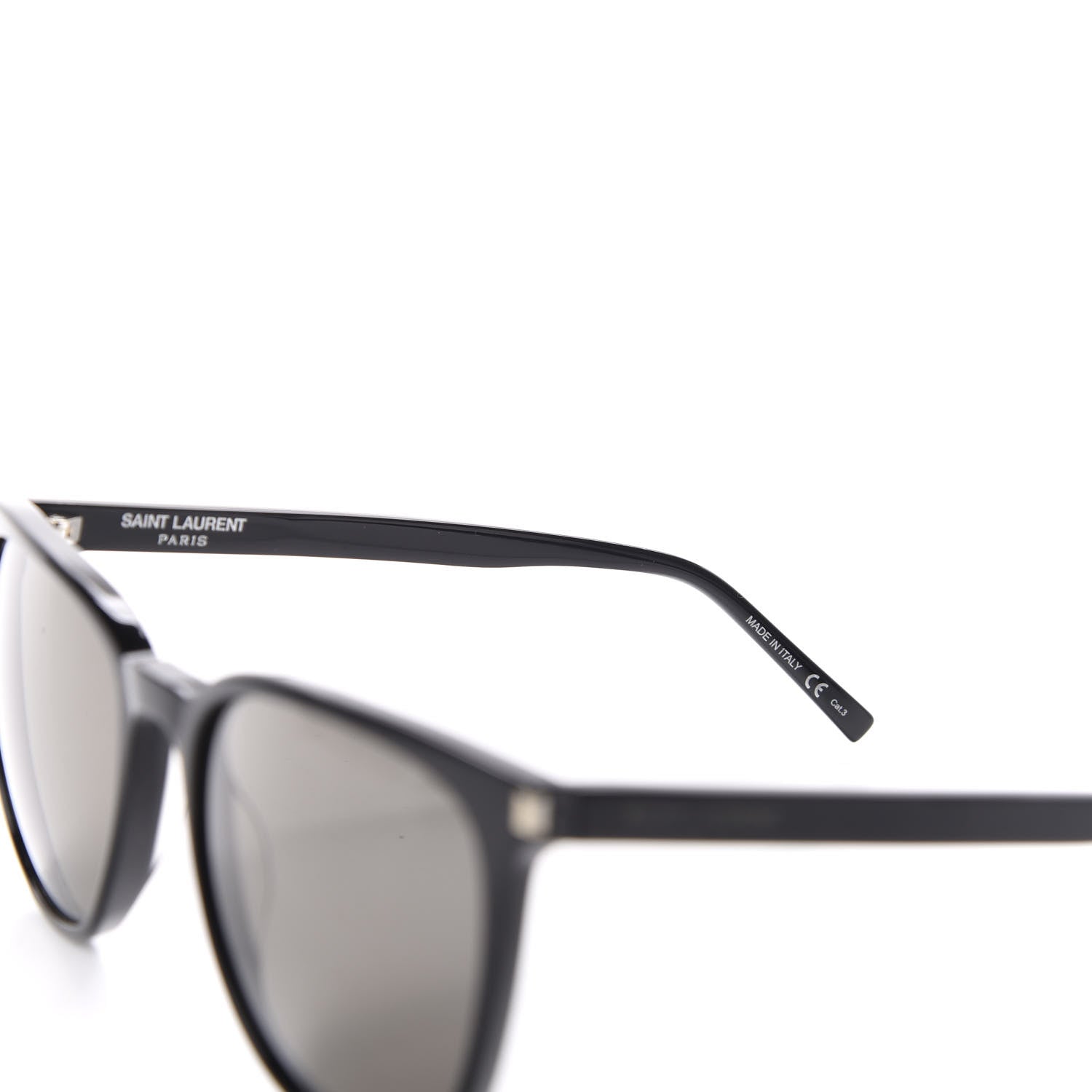 Saint Laurent Acetate SL94 Sunglasses Black Shiny Smoke 5 of 6