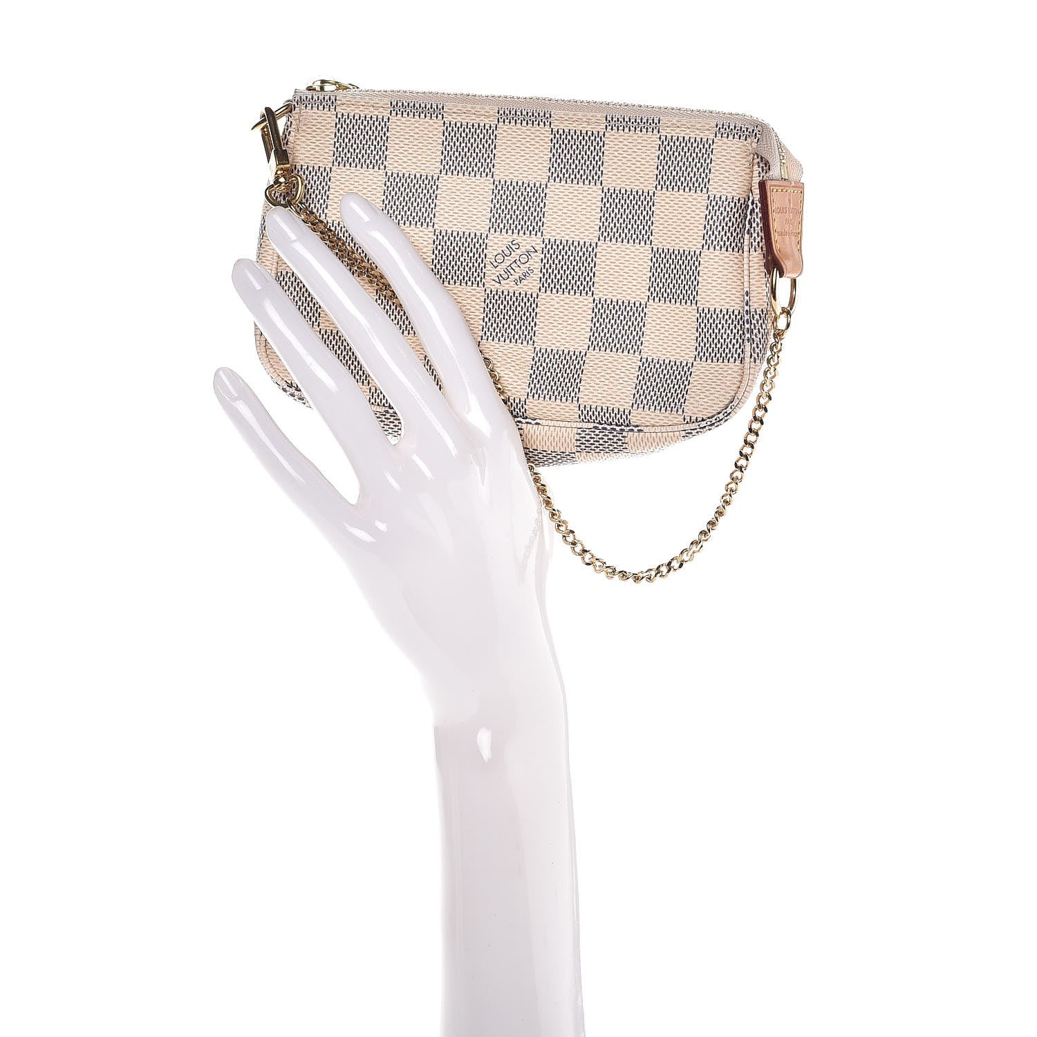 Louis Vuitton Damier Azur Mini Pochette Accessories 2 of 8