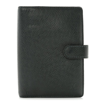 Louis Vuitton Taiga Small Ring Agenda Cover Epicea 1 of 9