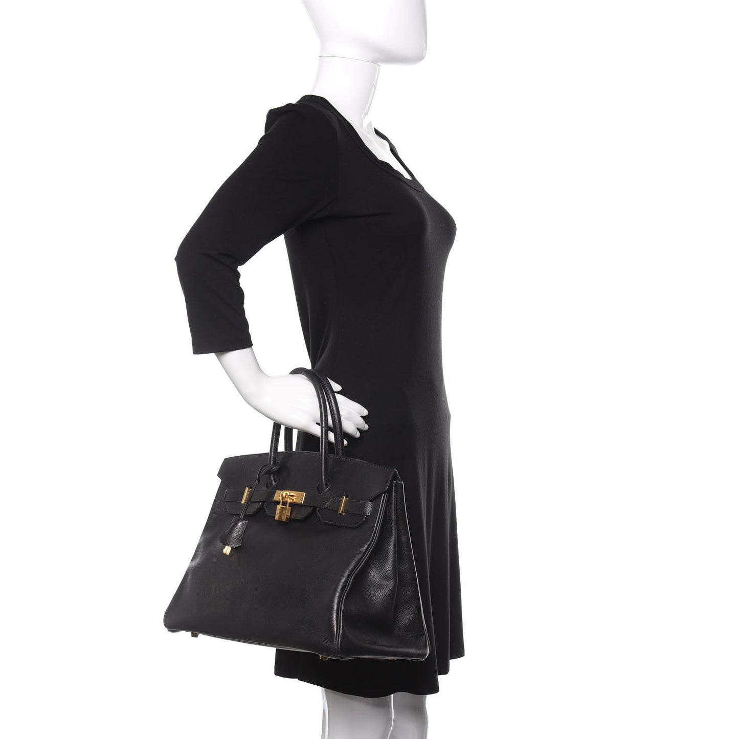 Courchevel Birkin 35 Black