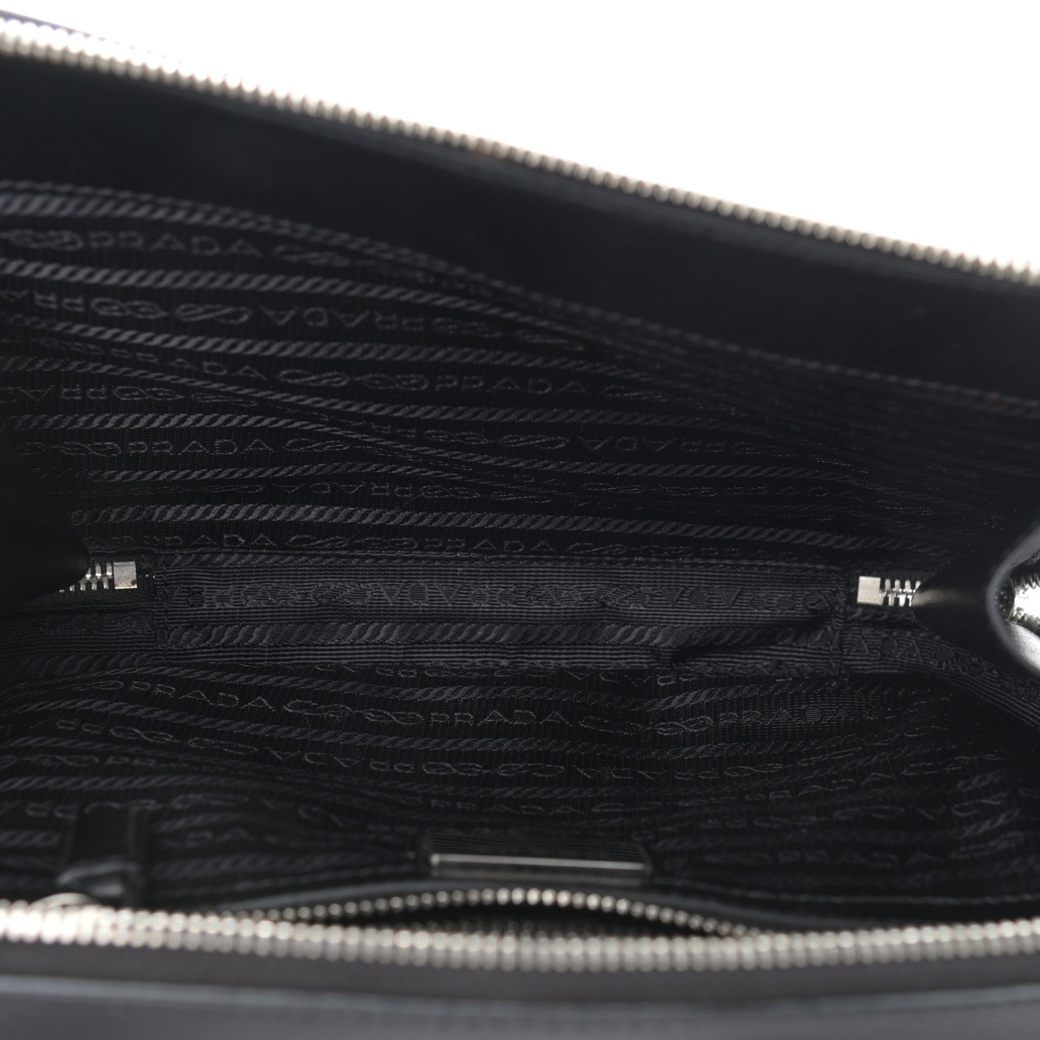 Prada Saffiano Travel Backpack Black 5 of 11