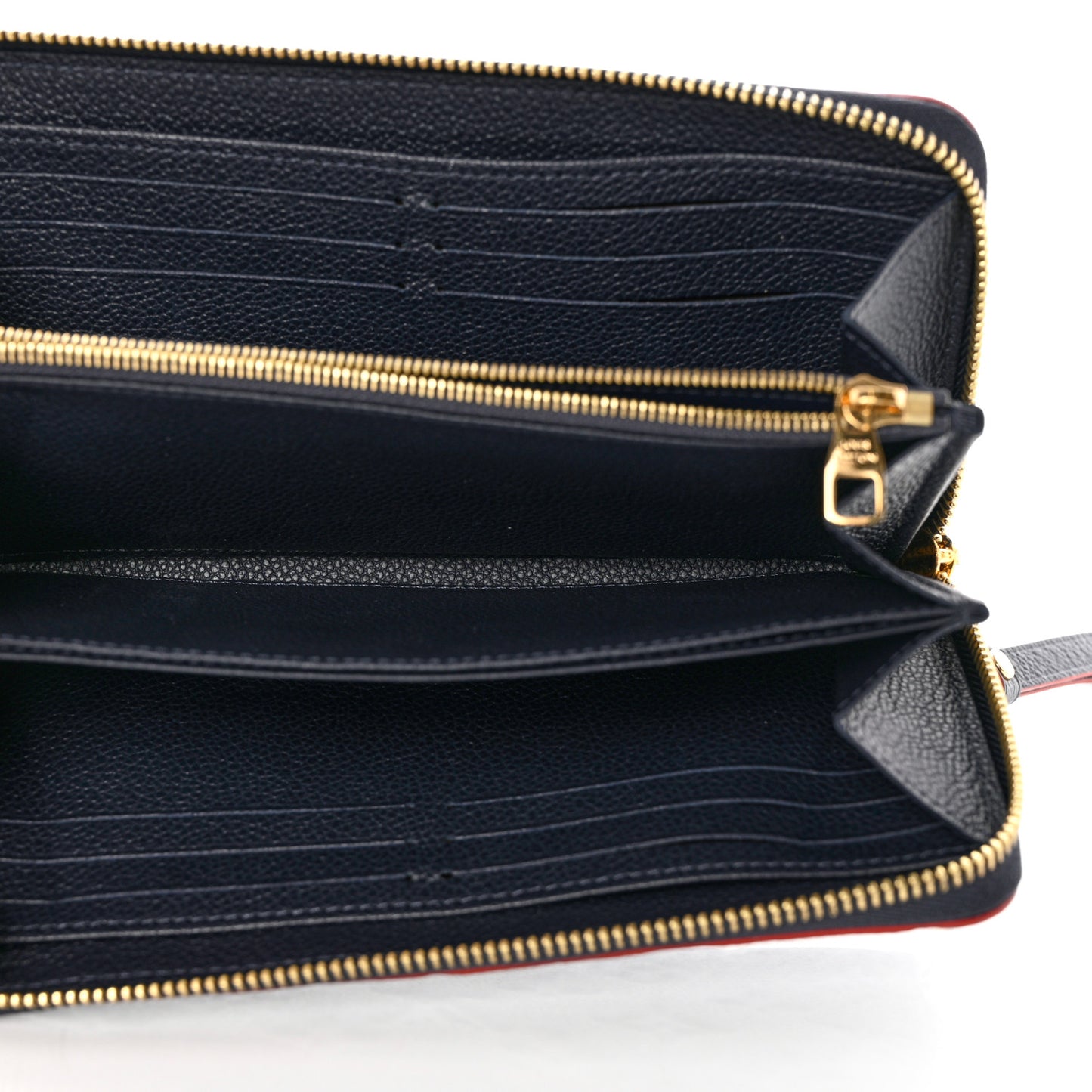 Empreinte Zippy Wallet Marine Rouge