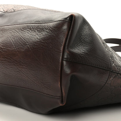 Gucci Guccissima Large Tote Bronze 9 of 11
