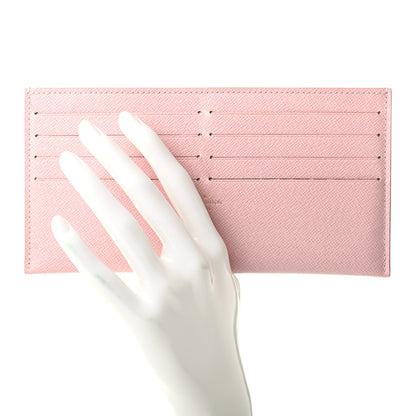 Louis Vuitton Calfskin Felicie Card Holder Insert Rose Ballerine 2 of 6