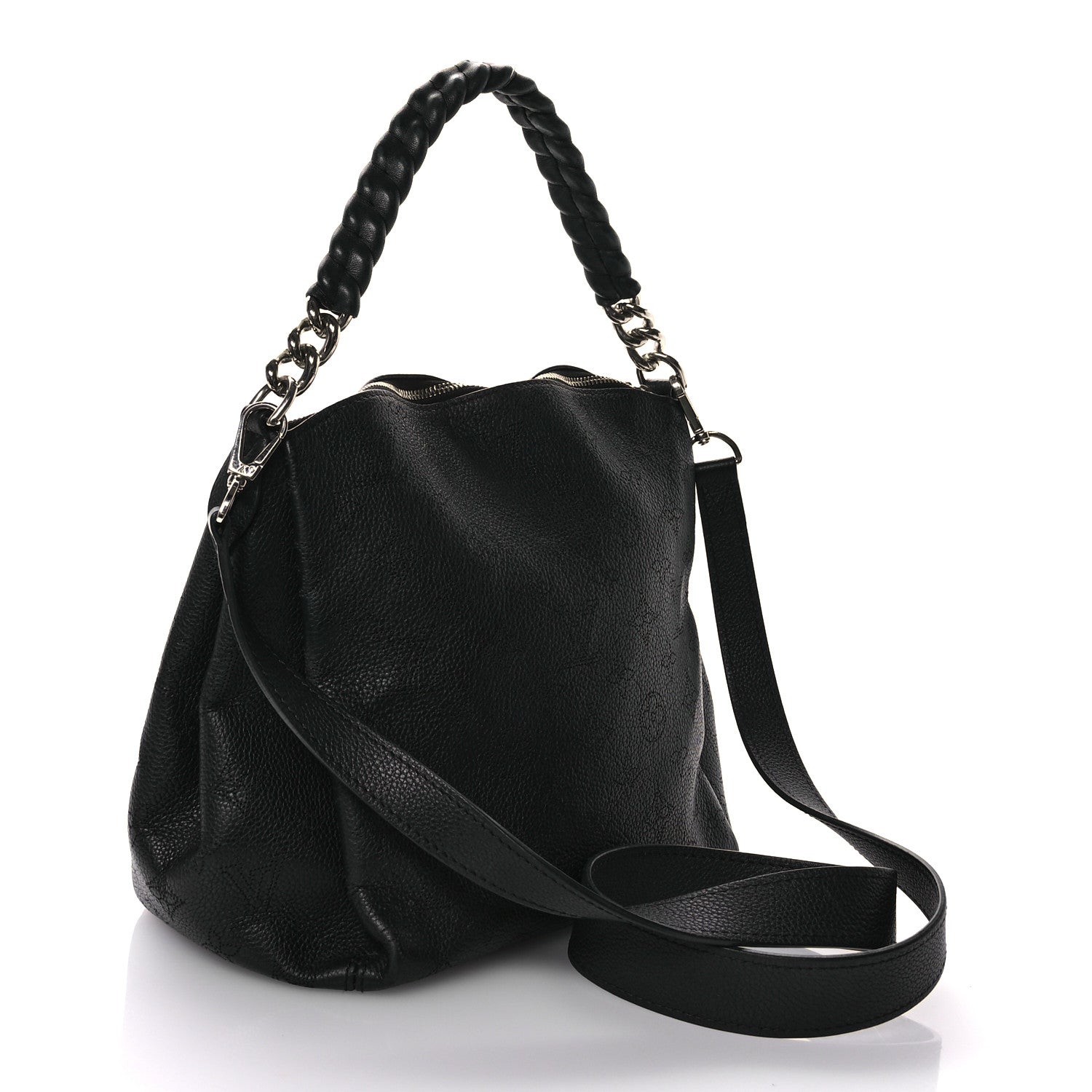 Louis Vuitton Mahina Babylone Chain BB Black 3 of 11