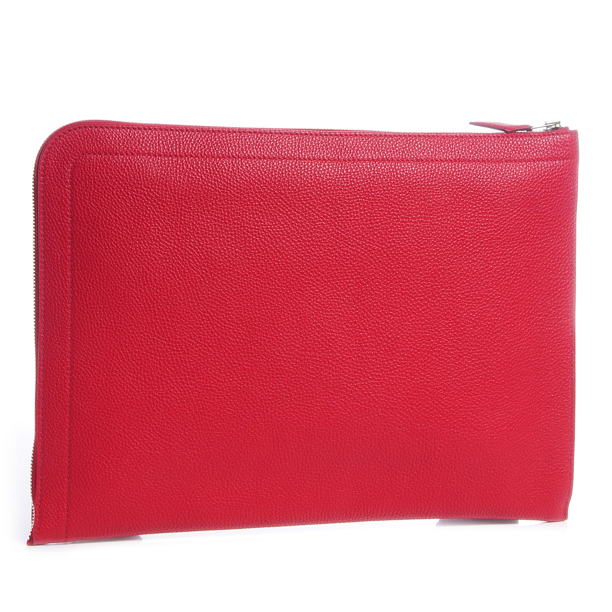 Hermes Evercolor Zip Tablet Portfolio Rouge Vif 3 of 8