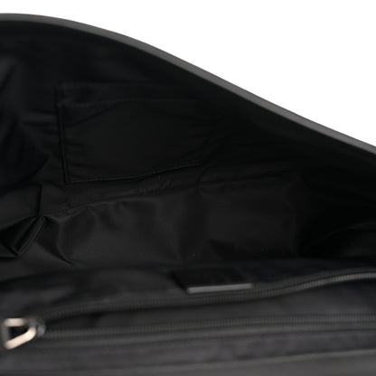 Gucci Techno Canvas Web Flap Messenger Bag Black 5 of 12