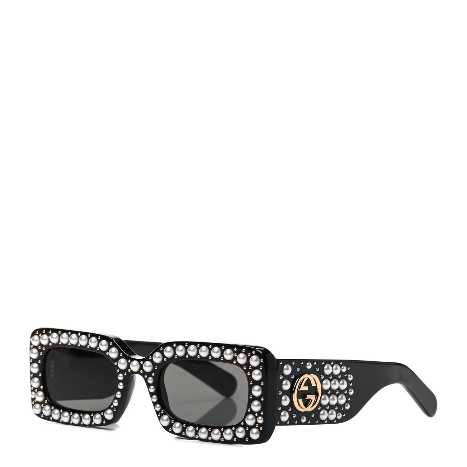Gucci Pearl Hollywood Forever Sunglasses GG0146S Black 1 of 6