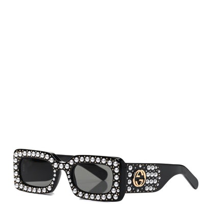 Gucci Pearl Hollywood Forever Sunglasses GG0146S Black 1 of 6