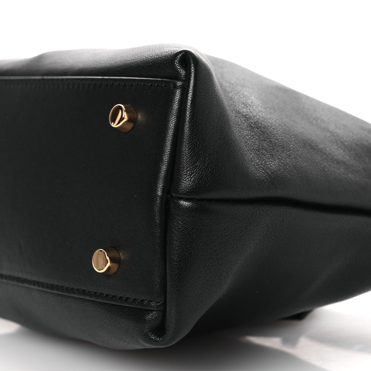 Versace Nappa Logo Tag Hobo Black 10 of 10
