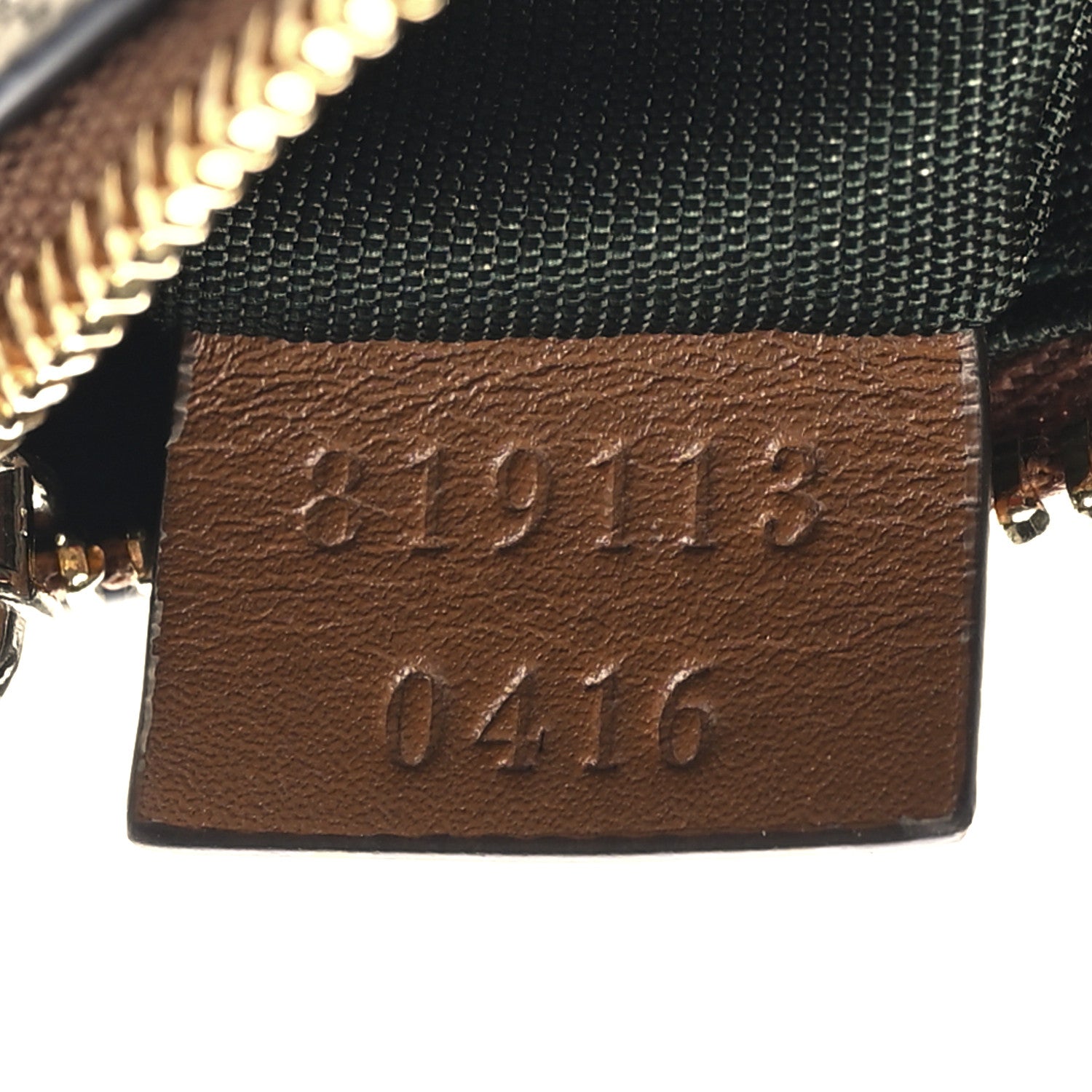 Gucci GG Supreme Monogram Selleria Key Case Brown 7 of 8