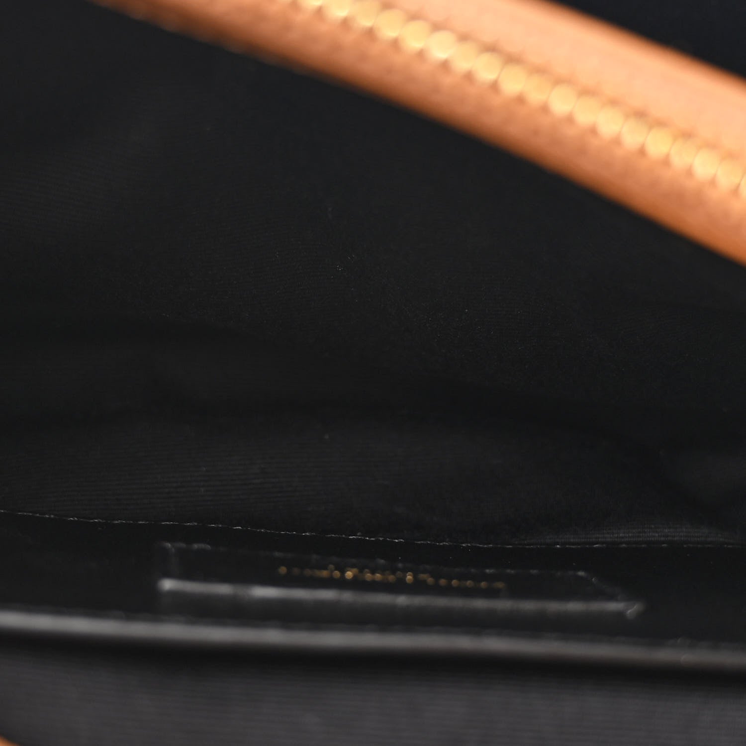 Saint Laurent Suede Matelasse Chevron Monogram Medium College Bag Cinnamon 5 of 11